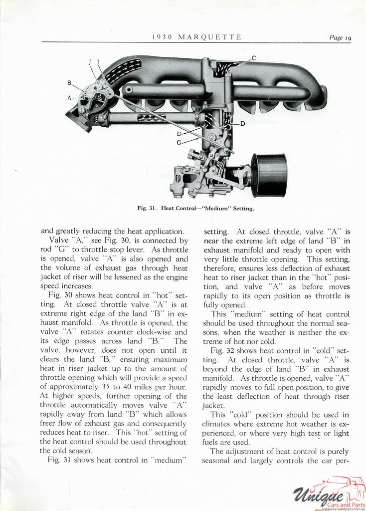 1930 Buick Marquette Specifications Booklet Page 42